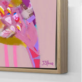 Miss Jumbley Bird | Canvas Print