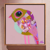 Miss Jumbley Bird | Canvas Print