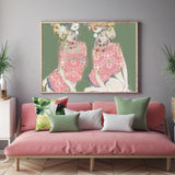 Boho Twins | Canvas Print
