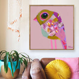 Miss Jumbley Bird | Canvas Print