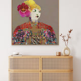 Red Empress Tiger | Canvas Print