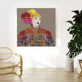 Red Empress Tiger | Canvas Print