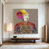 Red Empress Tiger | Canvas Print