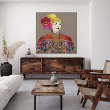 Red Empress Tiger | Canvas Print