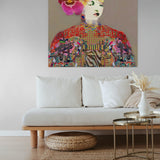 Red Empress Tiger | Canvas Print