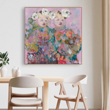 The Lucky Tiger | Canvas Print