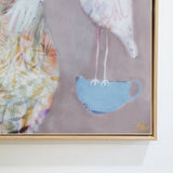 Bird on my Teacup | Canvas Print