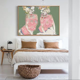 Boho Twins | Canvas Print