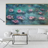 Floating Lotus Original Painting
