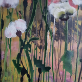 Opium Bloom Poppie Painting
