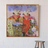 Makiko and Mai Chinoiserie | Canvas Print