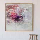 Letters De Fluer | Canvas Print