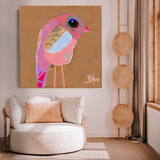 abstract bird art