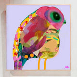 Modern abstract bird art
