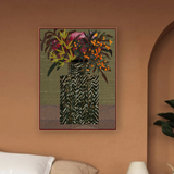 Kuba Verdure modern Canvas Print | Tabitha Stowe
