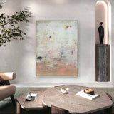 Salmon Shore Abstract | Canvas Print