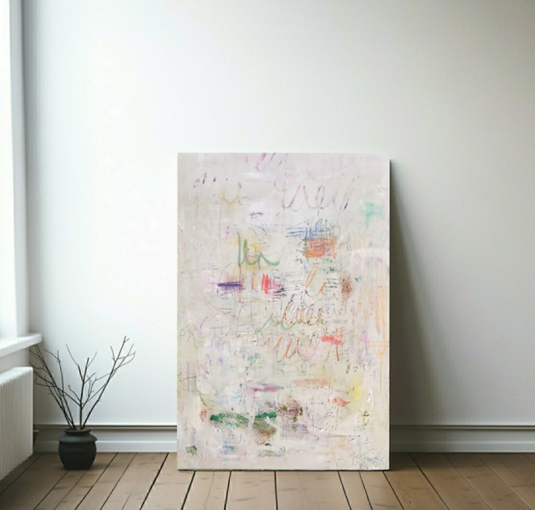 Neutral modern art prints