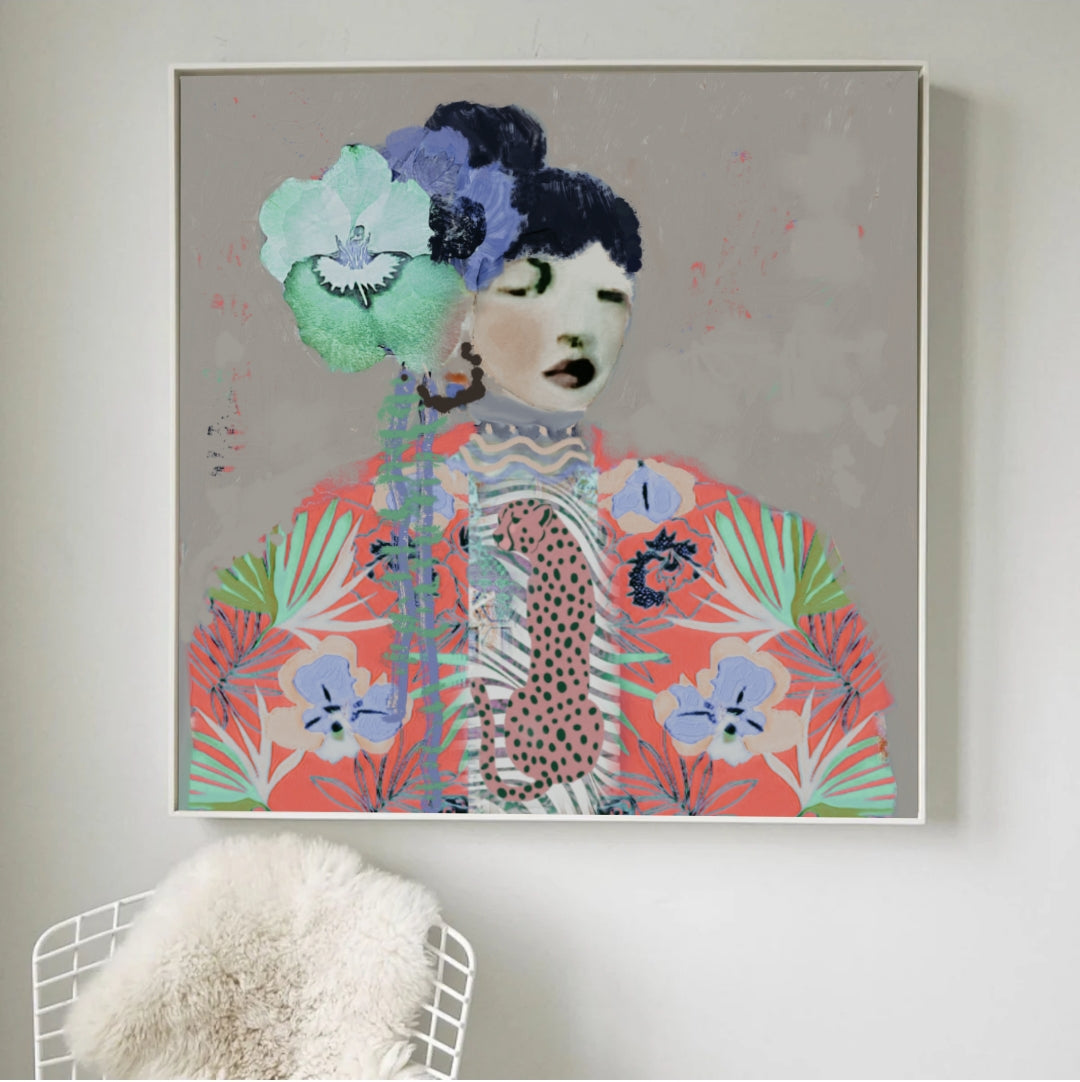 Asian women wall art