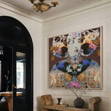 Bohemian Devine femine Canvas Print | Butterfly Heart