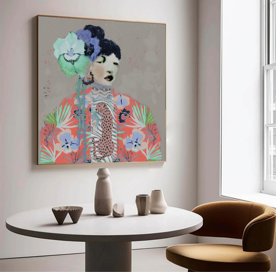 modern asian wall art