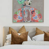 Oriental lady wall art