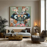 Bohemian Giesha Canvas Print | Harmony