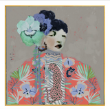 Lou Lou | Japanese Woman Portrait Canvas Print