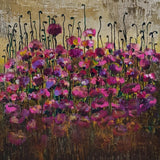 Velvet Poppies Original Painting